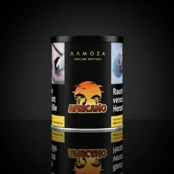 1 kg Dose mit der Aufschrift AAMOZA Africano in