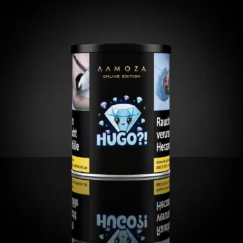 1 Kg Dose mit der Aufschrift AAMOZA Hugo