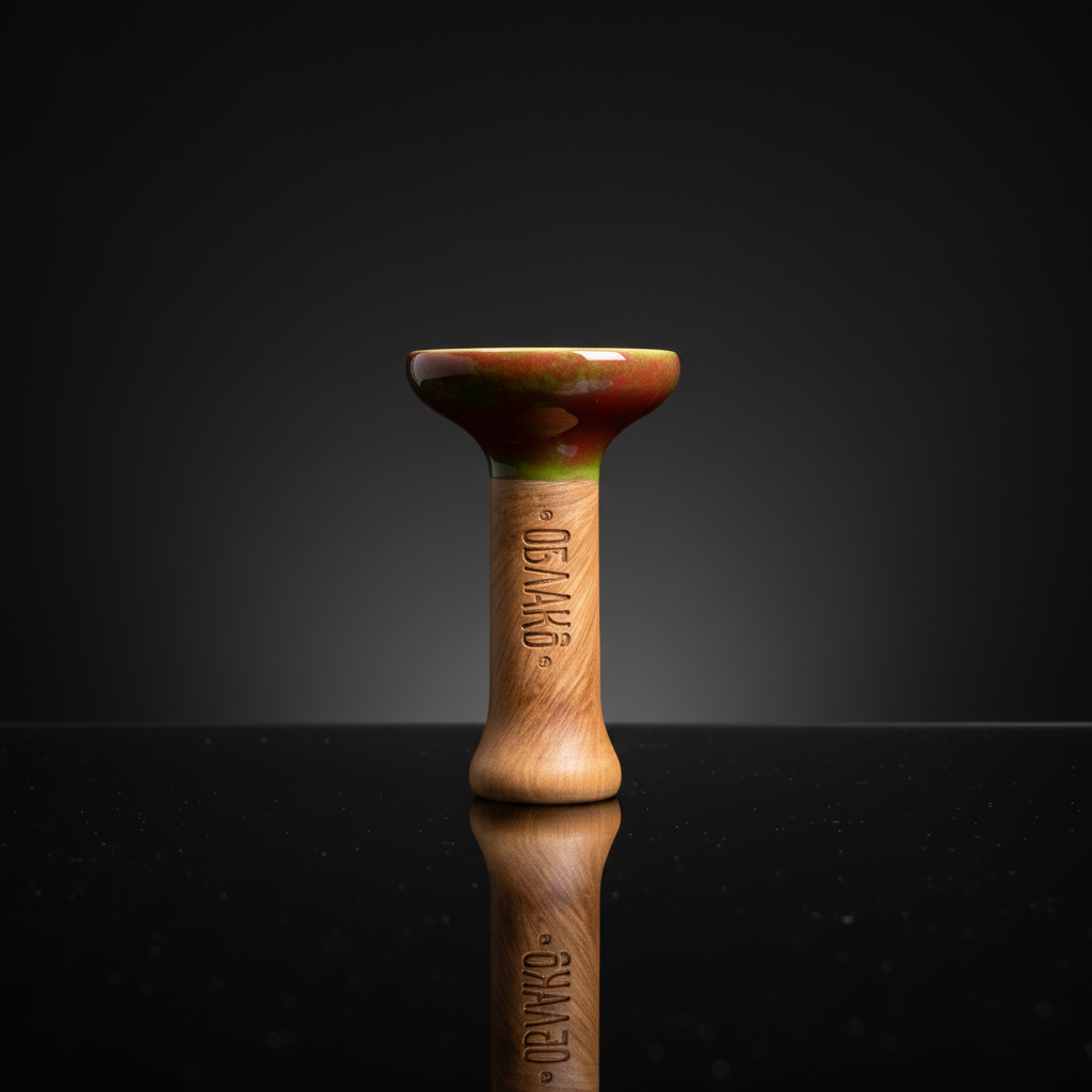 Oblako Glazed M - Green Marble Red