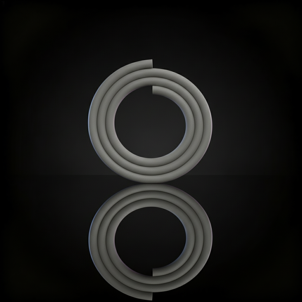 Silikonschlauch Grau