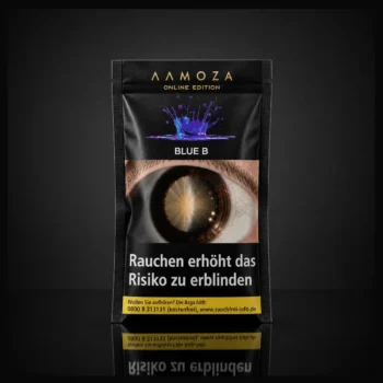 AAMOZA Blue B Shisha Tabak 25 g Packung