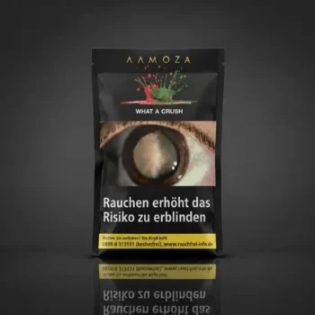 AAMOZA What a Crush Shisha Tabak 25 g Packung
