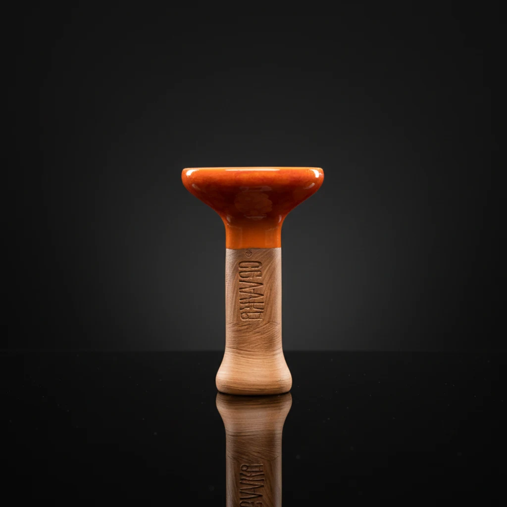 Oblako Glazed M Green Marble Orange Phunnel Kopf