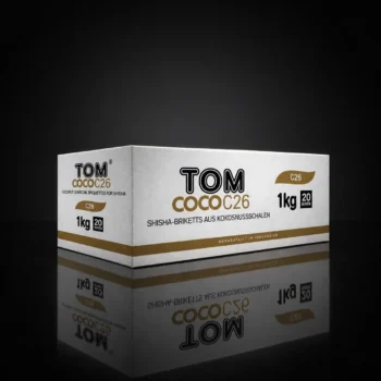 Tom Coco C26 Kokoskohle Karton 20 x 1 kg